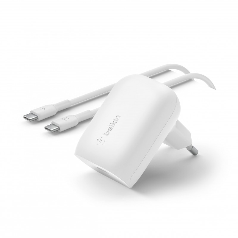 BELKIN chargeur USB-C PD 30 Watt (avec câble USB TYPE-C inclus) photo 1