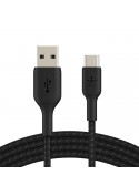 Câble Tressé BELKIN USB-C Noir (3m) - Noir photo 1