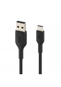Câble Tressé BELKIN USB-C Noir (3m) - Noir photo 2
