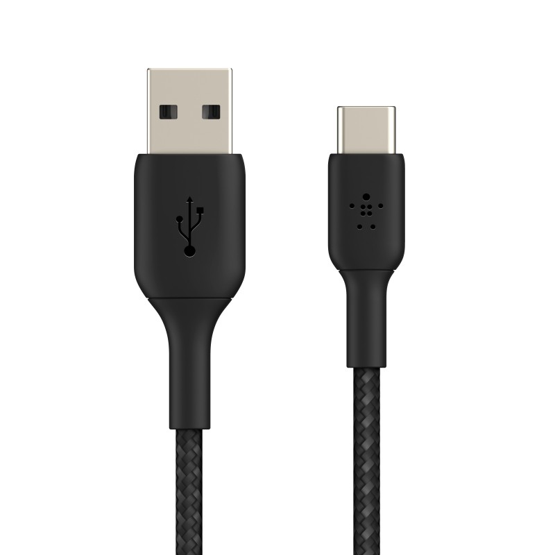 Câble Tressé BELKIN USB-C (2m) - Noir photo 1