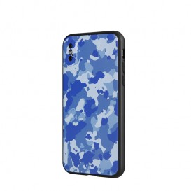 Housse camouflage iPhone 11 Pro - Bleu cobalt photo 1