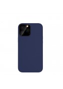 Coque de protection silicone iPhone 12 Mini - marine photo 4