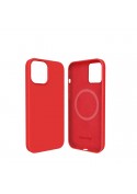 Coque de protection silicone MagSafe iPhone 12 Mini - rouge photo 1