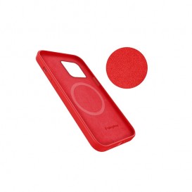 Coque de protection silicone MagSafe iPhone 12 Mini - rouge photo 3