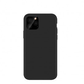 Coque de protection silicone MagSafe iPhone 12 Pro Max - noire photo 1