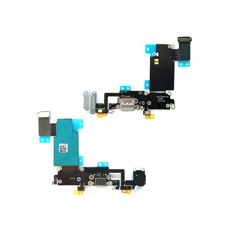 Nappe connecteur de charge (reconditionnée) Jack et micros iPhone 6S PLUS - Gris sidéral photo 1