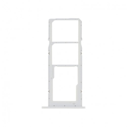 Rack SIM et micro SD  Samsung Galaxy A02S Blanc photo 2