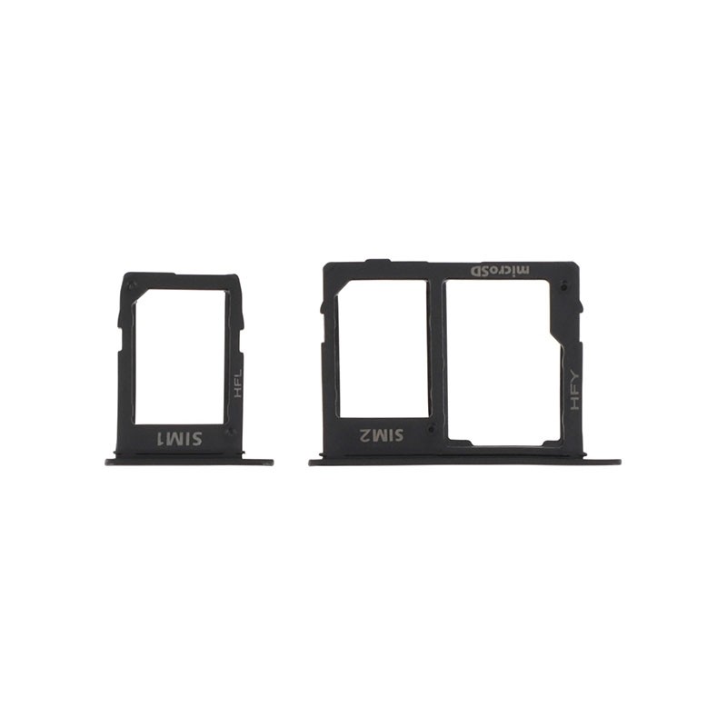 Rack SIM Samsung Galaxy J6 2018 Noir photo 1