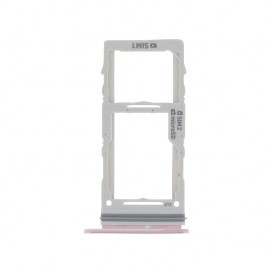 Rack SIM et micro SD Samsung Galaxy S20 Rose photo 1