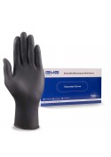 Lot de 100 gants en silicone (taille L) - noirs photo 4