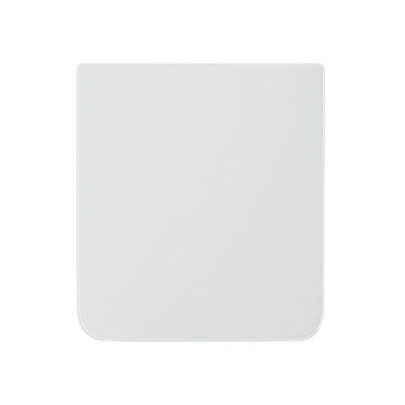 Vitre arrière inférieure - Samsung Galaxy Z Flip 4 -  Blanc photo 1