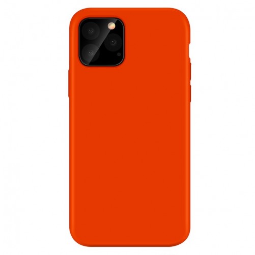 Coque silicone intérieur microfibres (rouge de mars) - Samsung Galaxy A35 5G photo 1