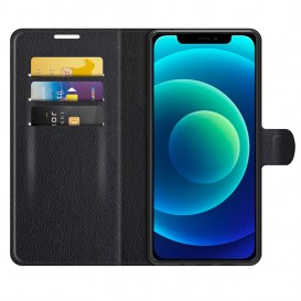 Housse à clapet pour Samsung Galaxy A55 5G noir avec porte carte intégré_photo1