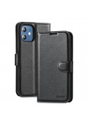Housse à clapet pour Samsung Galaxy A55 5G noir avec porte carte intégré_photo1