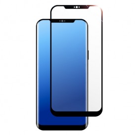 Verre trempé (bords noirs) - iPhone 13 Mini photo 1