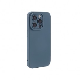 Housse silicone Bleu marine - iPhone SE 2022 photo 1