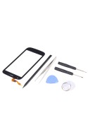 Kit de réparation Vitre Tactile Noire - Wiko Cink Peax