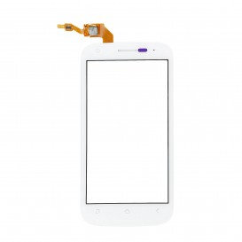 Kit de réparation Vitre Tactile Blanche - Wiko Cink Peax