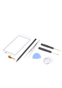 Kit de réparation Vitre Tactile Blanche - Wiko Cink Peax