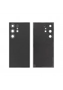 Vitre arrière (Compatible) Samsung Galaxy S24 Ultra - Titane Noir photo 1