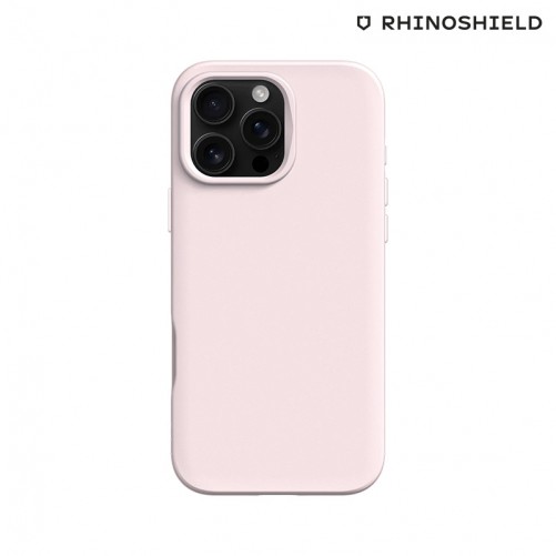 Coque RHINOSHIELD SolidSuit iPhone 16 Pro Max - Rose poudré photo2