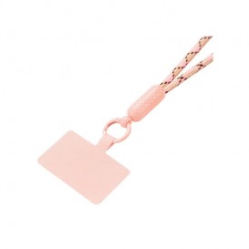 Bijou tour de cou (120cm) - Rose et Marron photo 1