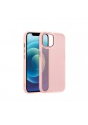 Housse effet satin mat transparent Rose - iPhone 14 Pro Max photo 1