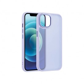 Housse effet satin mat transparent Lavande - iPhone 16 Plus photo 1
