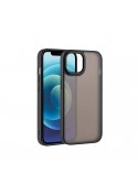 Housse effet satin mat transparent Noir - iPhone 16 Pro Max photo 1