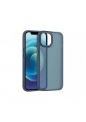 Housse effet satin mat transparent Bleu Nuit - iPhone 16 Pro Max photo 1
