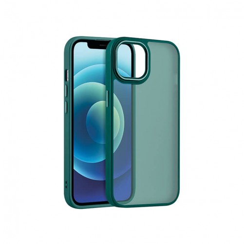 Housse effet satin mat transparent Vert Forêt - iPhone 16 Pro Max photo 1
