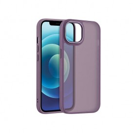 Housse effet satin mat transparent Violet Sombre - iPhone 16 Pro Max photo 1