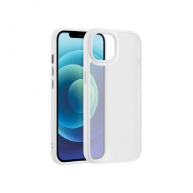 Housse effet satin mat transparent Blanc - iPhone 16 Pro Max photo 1