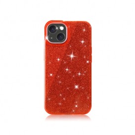 Coque paillettes Rouge - iPhone 16 Pro Max photo 1