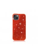 Coque paillettes Rouge - iPhone 16 Pro Max photo 1