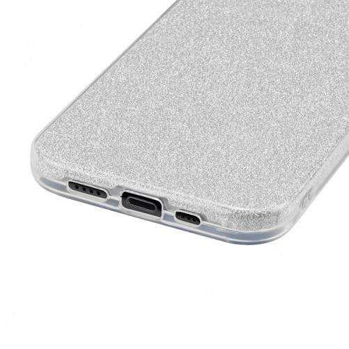 Coque paillettes Argent - iPhone 16 Pro Max photo 5