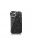 Coque paillettes Noir - iPhone 16 photo 1