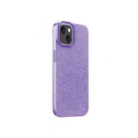 Coque paillettes Violet - iPhone 16 photo 3