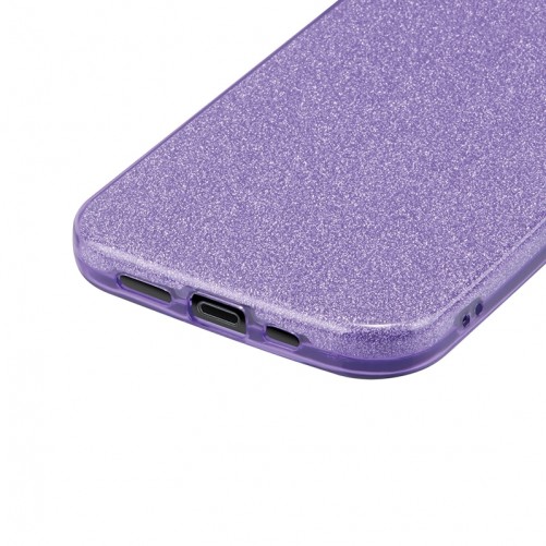Coque paillettes Violet - iPhone 16 photo 5