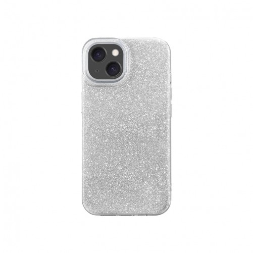 Coque paillettes Argent - iPhone 16 photo 2