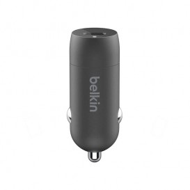 Chargeur voiture USB-C 30W et câble Lightning 1m noir - Belkin photo 4