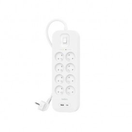 Multiprise parafoudre 8 prises avec USB-C et USB-A - Belkin photo 1