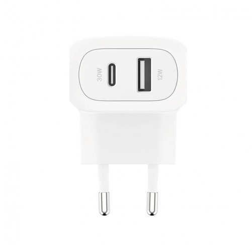 Chargeur secteur - Belkin 42W avec 2 ports USB-A et USB-C photo 2