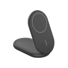 Support de recharge magnétique Qi2 15W noir avec adaptateur secteur- Belkin photo 1