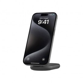 Support de recharge magnétique Qi2 15W noir avec adaptateur secteur- Belkin photo 3