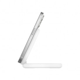 Support de recharge magnétique Qi2 15W blanc avec adaptateur secteur- Belkin photo 3