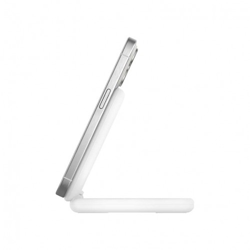 Support de recharge magnétique Qi2 15W blanc avec adaptateur secteur- Belkin photo 3
