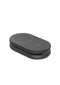 Station de charge sans fil 2 en 1 15W Qi2 noir - Belkin photo 2