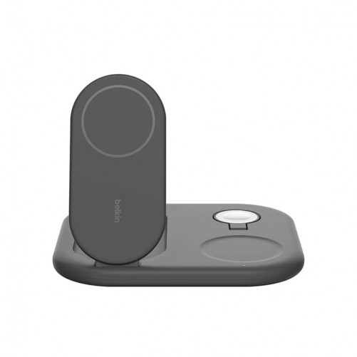 Station de charge sans fil 3 en 1 15W Qi2 noir - Belkin photo 1