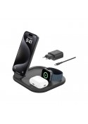 Station de charge sans fil 3 en 1 15W Qi2 noir - Belkin photo 2